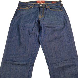 Lucky Brand 'Sofia' Boot Jeans Women's 4/27 Regular Blue Mid Rise Dark Wash